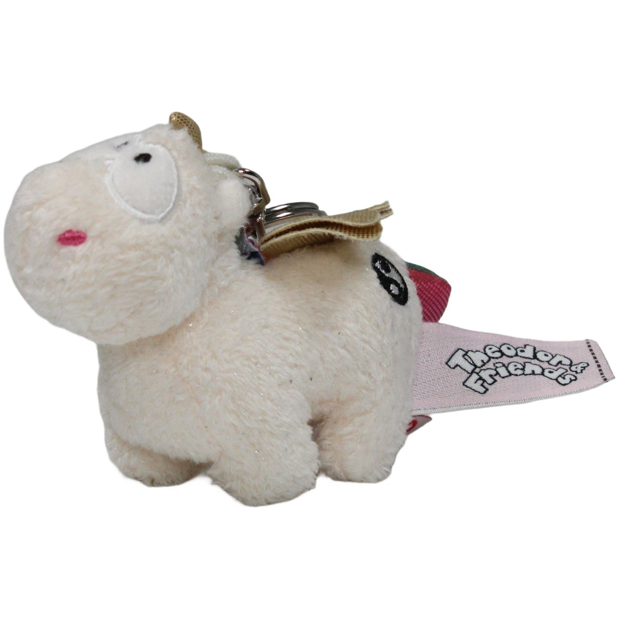 123000020364 NICI Theodor and Friends, Einhorn - Engel Rainbow Yang Schlüsselanhänger Kumpel Leo 10cm ebay - taschen - rucksaecke Einhorn