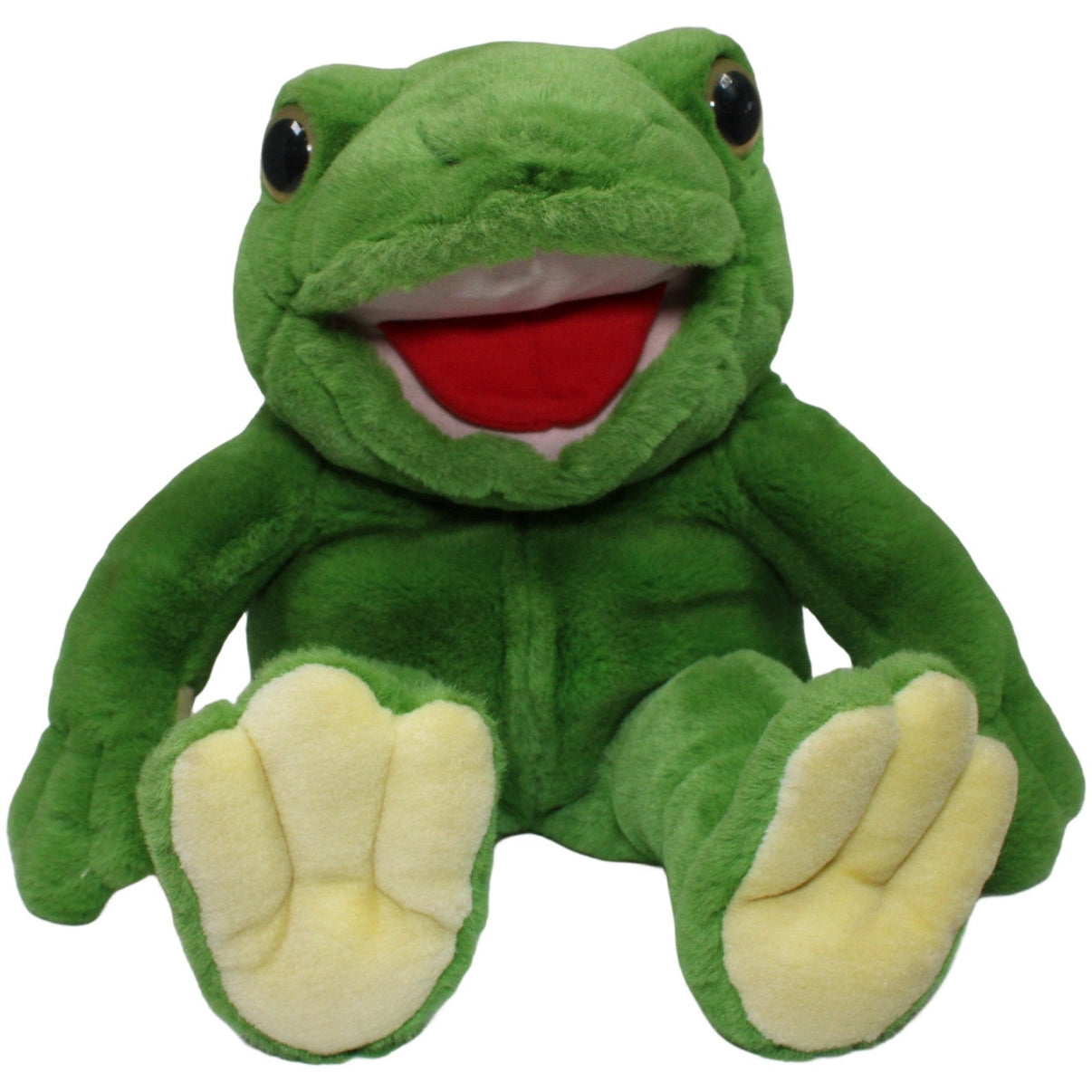 123000020449 Unbekannt XL Schlenker Frosch, grün Ganzkörper - Handpuppe Kumpel Leo 50cm ebay - 20 - stofftiere Frosch
