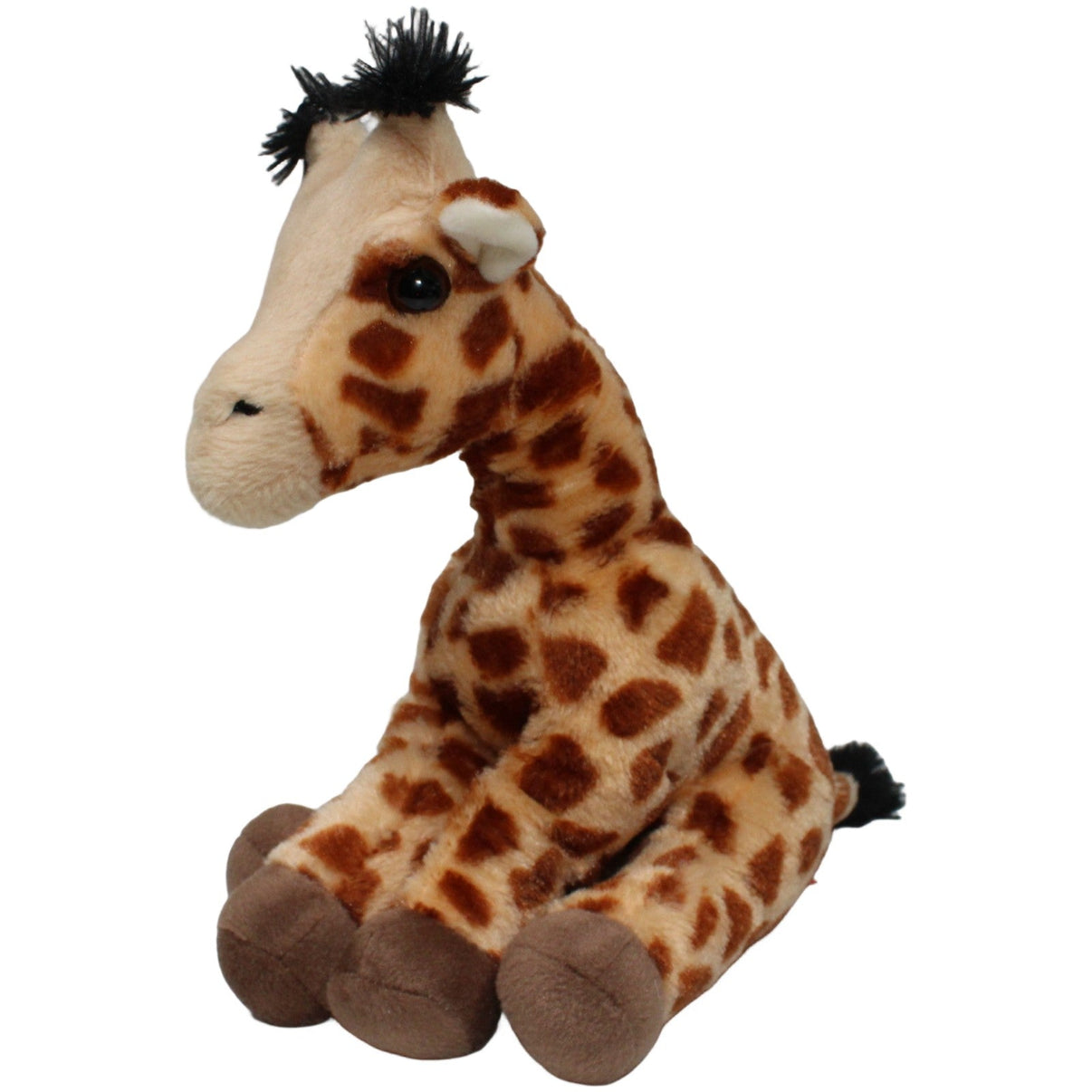 123000020523 Wild Republic Süßes Giraffenbaby, sitzend Kuscheltier Kumpel Leo 30cm Beige Braun