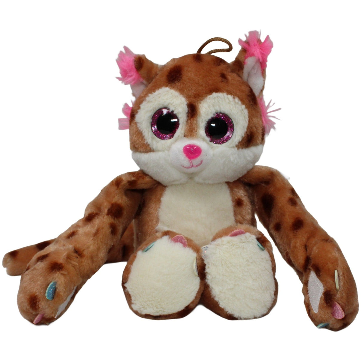 123000020671 FLOTI Flos Toys, süßer Leopard mit großen Klett - Armen Kuscheltier Kumpel Leo 27cm Braun ebay - 20 - stofftiere