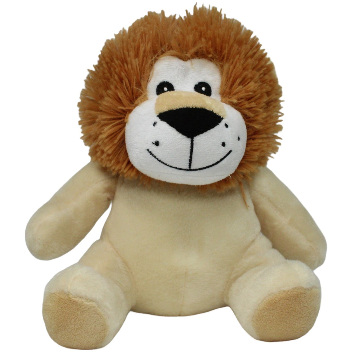 123000020680 Leopoldina - Krankenhaus der Stadt Schweinfurt Süßer Löwe, sitzend Kuscheltier Kumpel Leo 23cm Beige Braun