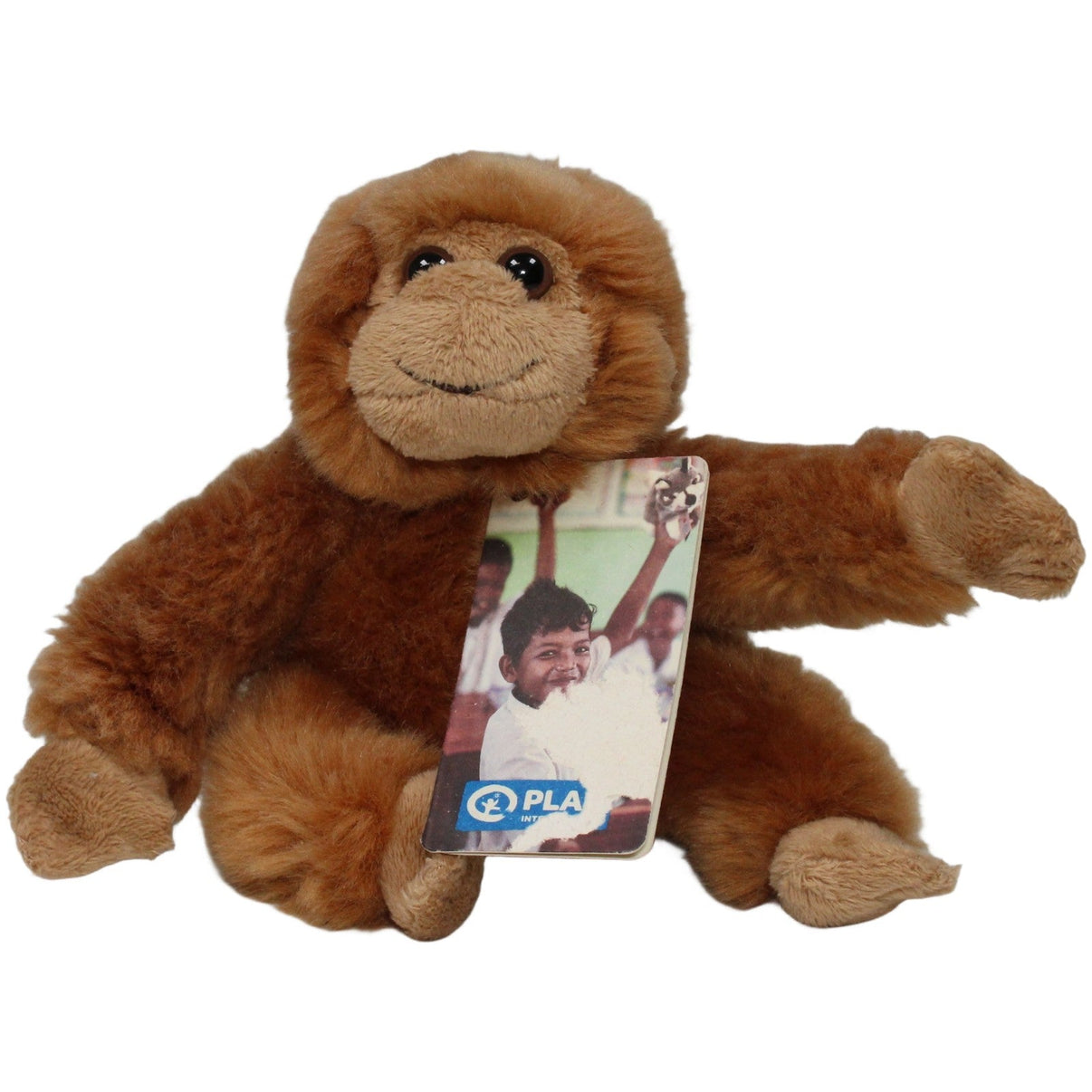 123000020686 Nature Planet Orang - Utan, klein Kuscheltier Kumpel Leo 15cm Affe Beige