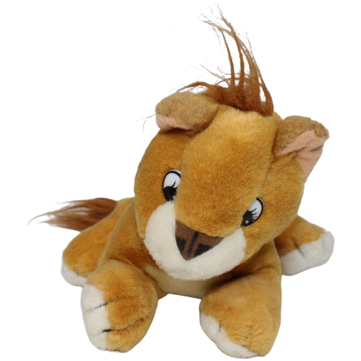 123000020830 Paul Hamburg Süßer Löwe, liegend Kuscheltier Kumpel Leo 25cm Beige Braun