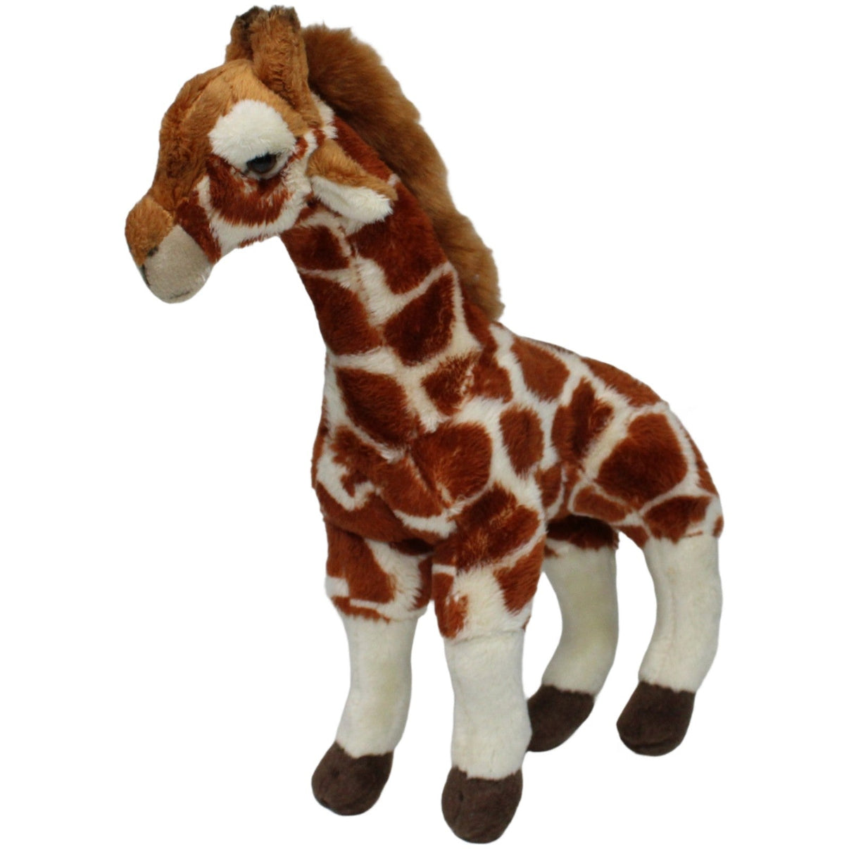 123000020900 Uni - Toys Stehende Giraffe Kuscheltier Kumpel Leo 30cm Beige Braun