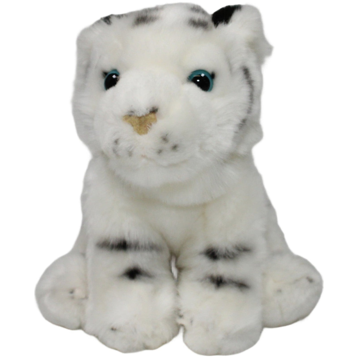 123000020904 Nature Planet Plan International, hübscher sitzender Schneetiger Kuscheltier Kumpel Leo 20cm ebay - 20 - stofftiere Gebraucht