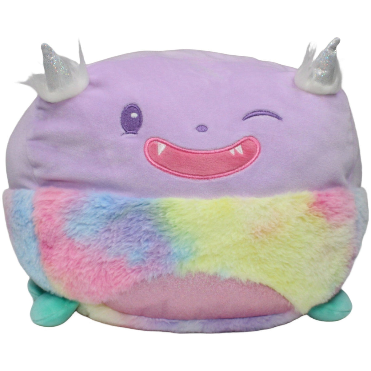 123000020963 Kaufland Kidland®, squishy Monster mit Glitzerbauch Formkissen Kumpel Leo 25cm 30cm ebay - 20 - dekokissen