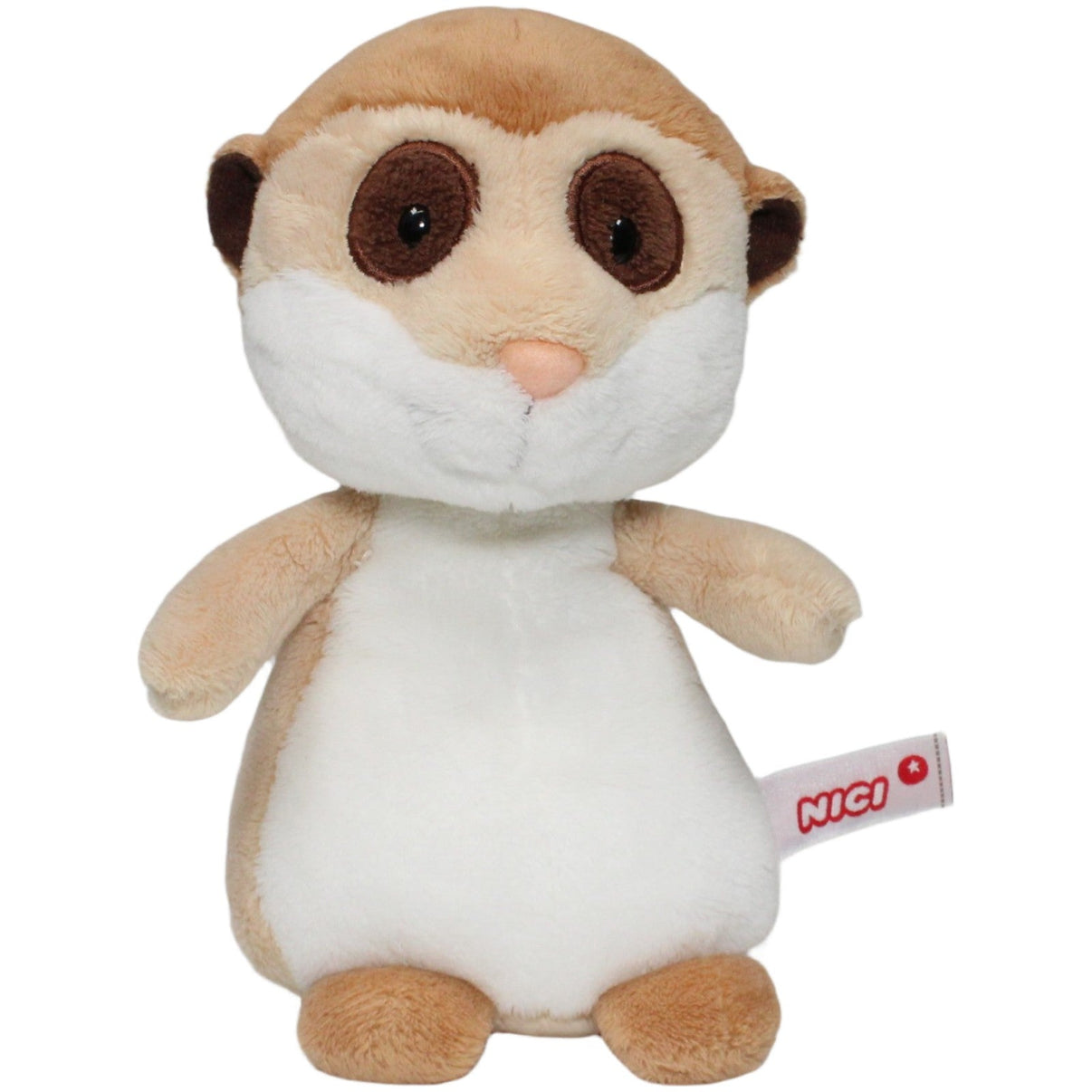 123000021200 NICI Erdmännchen - Kind stehend Kuscheltier Kumpel Leo 20cm Beige Braun
