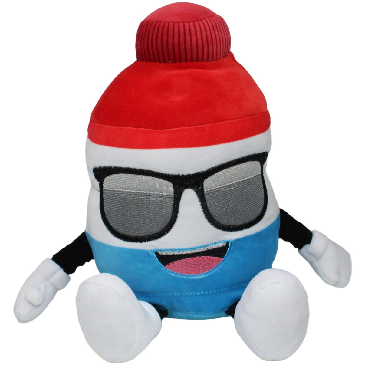 123000021373 Whitehouse Leisure Energy Drink mit Sonnenbrille, dreifarbig Plüschfigur Kumpel Leo 30cm Blau ebay - stofftiere