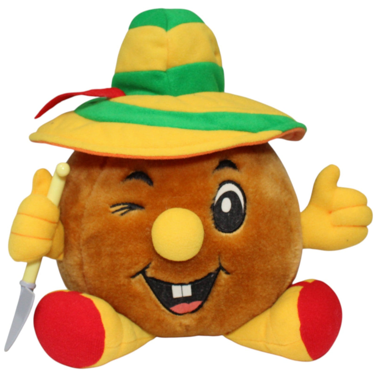 123000021673 Unbekannt Braune Zwiebel mit Hut & Schaufel Plüschfigur Kumpel Leo 25cm Braun ebay - 20 - stofftiere