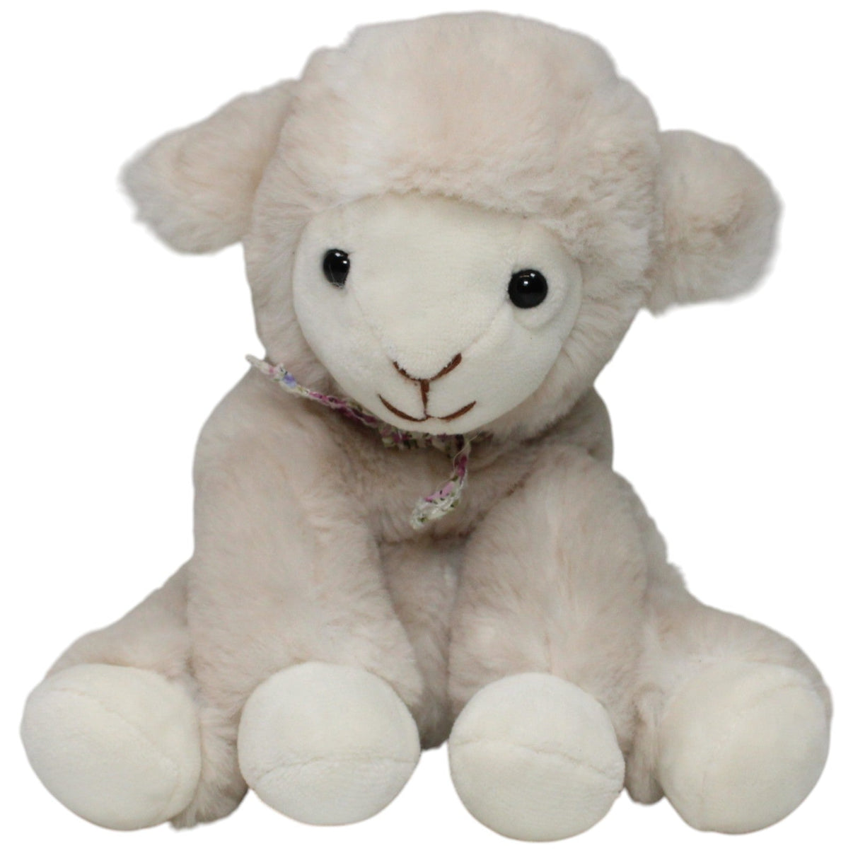 123000021689 Dressler & Zimmerhackl Kleines Lamm sitzend, superweich Kuscheltier Kumpel Leo 15cm Beige ebay - stofftiere