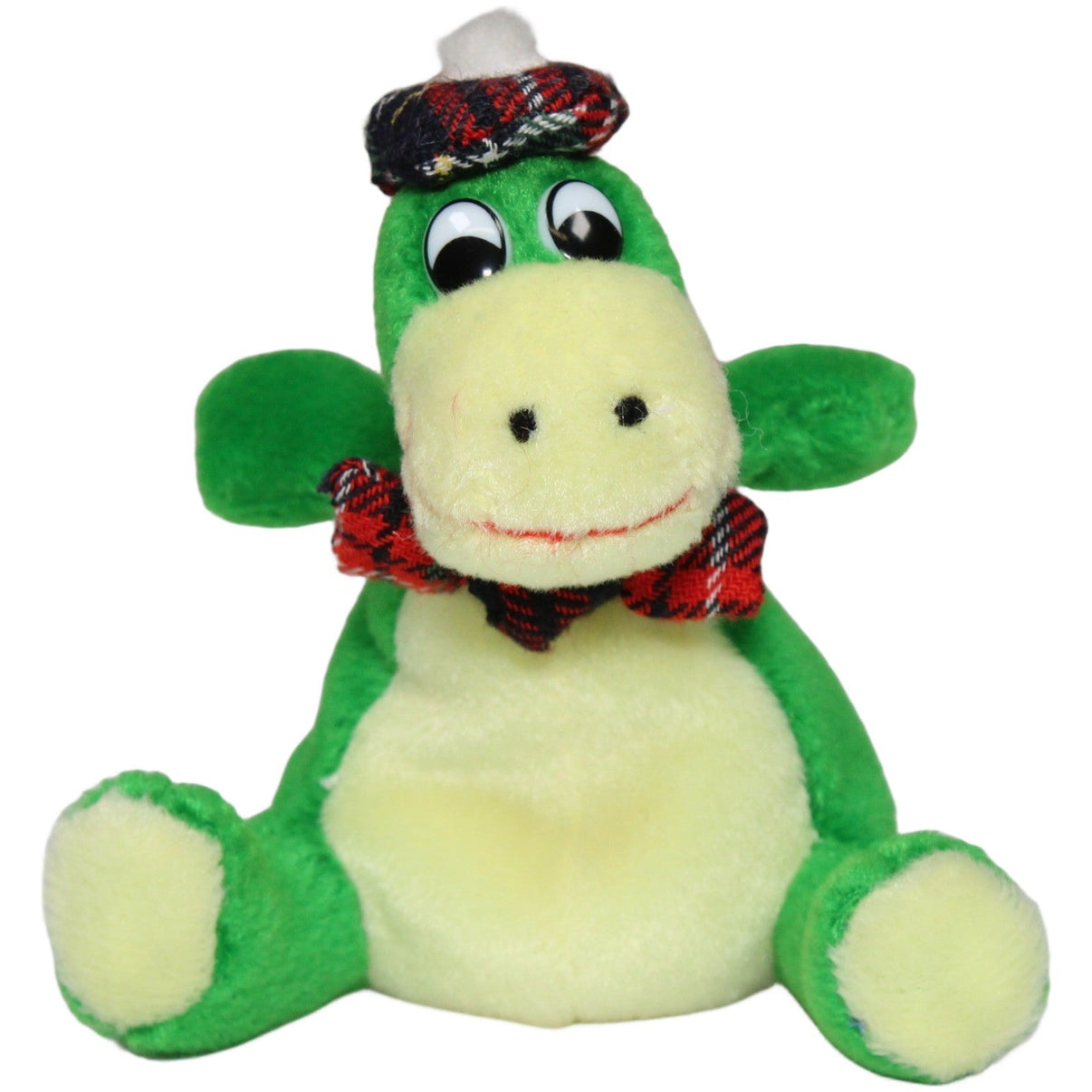 123000021763 Unbekannt Mini Mosnter von Loch Ness, Nessie sitzend Plüschfigur Kumpel Leo 10cm Beige ebay - stofftiere