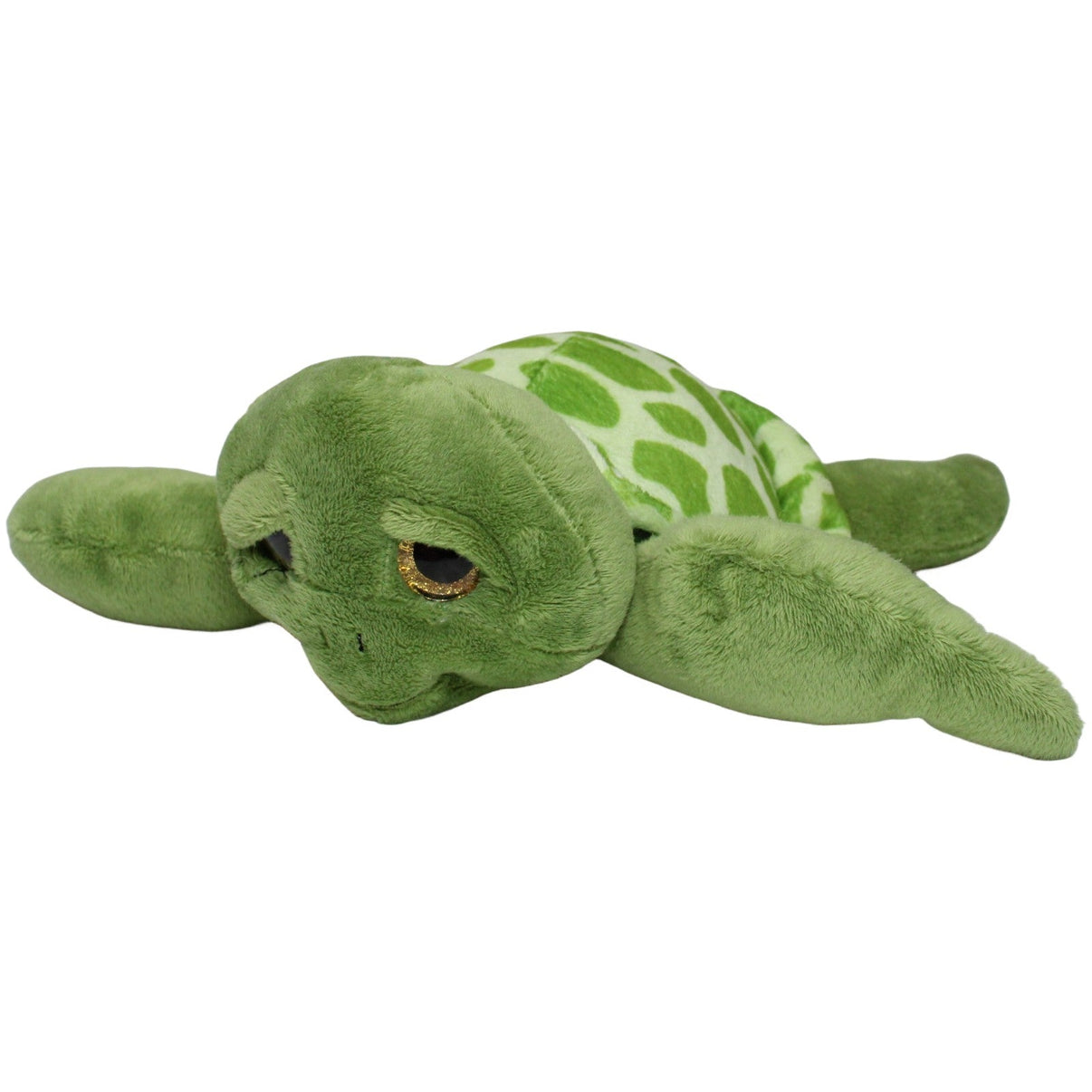 123000021806 Unbekannt Grüne Schildkröte mit Glitzeraugen Kuscheltier Kumpel Leo 24cm Beige ebay - stofftiere