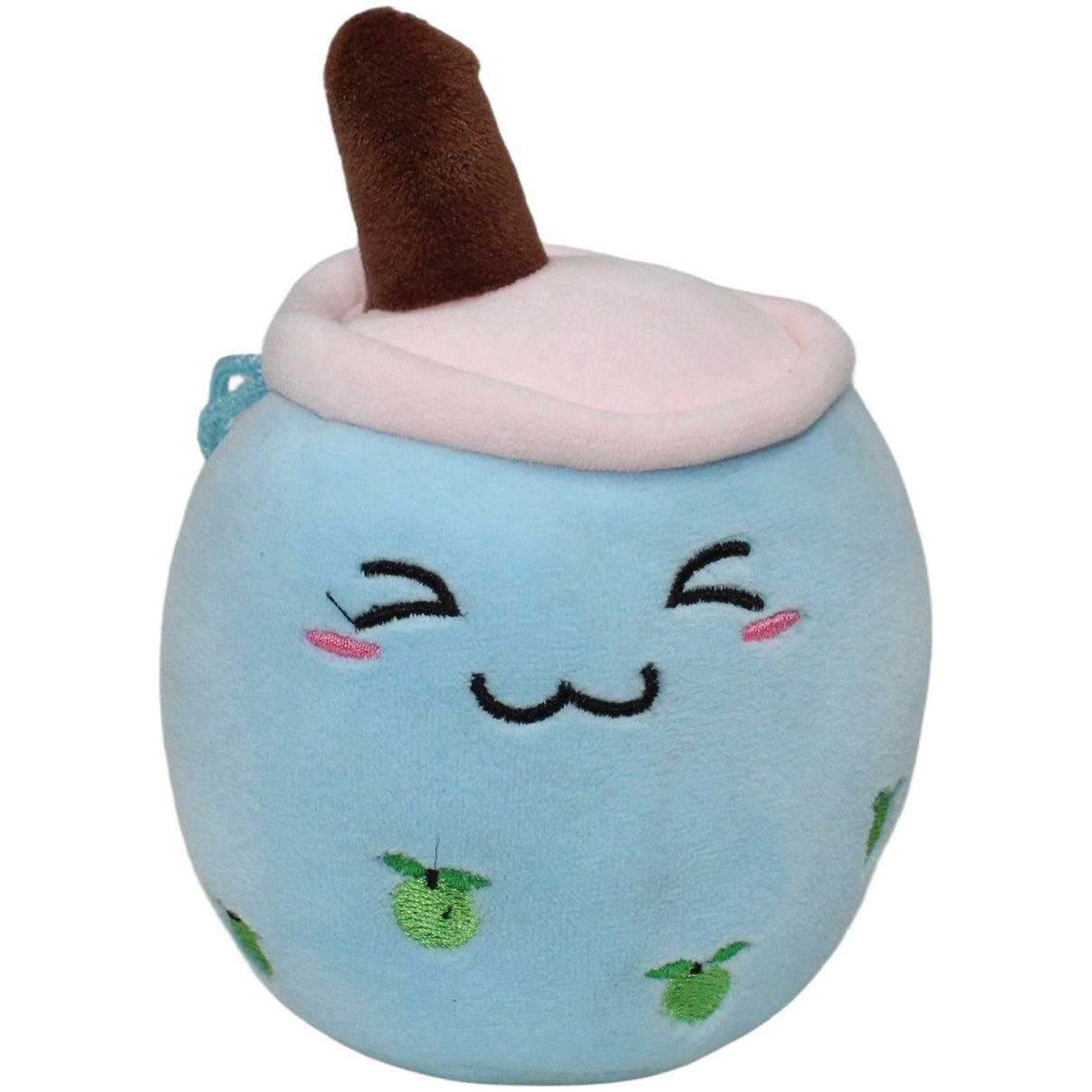 123000021807 Landahl & Baumann Mini squishy Bubble Tea mit Äpfel, blau Plüschfigur Kumpel Leo 10cm Blau ebay - stofftiere