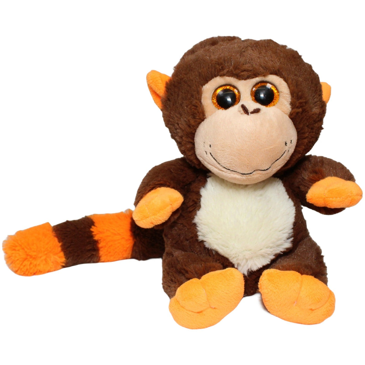 123000021850 Morgenroth Großer süßer Affe mit langem geringelten Schwanz Kuscheltier Kumpel Leo 37cm Affe Beige