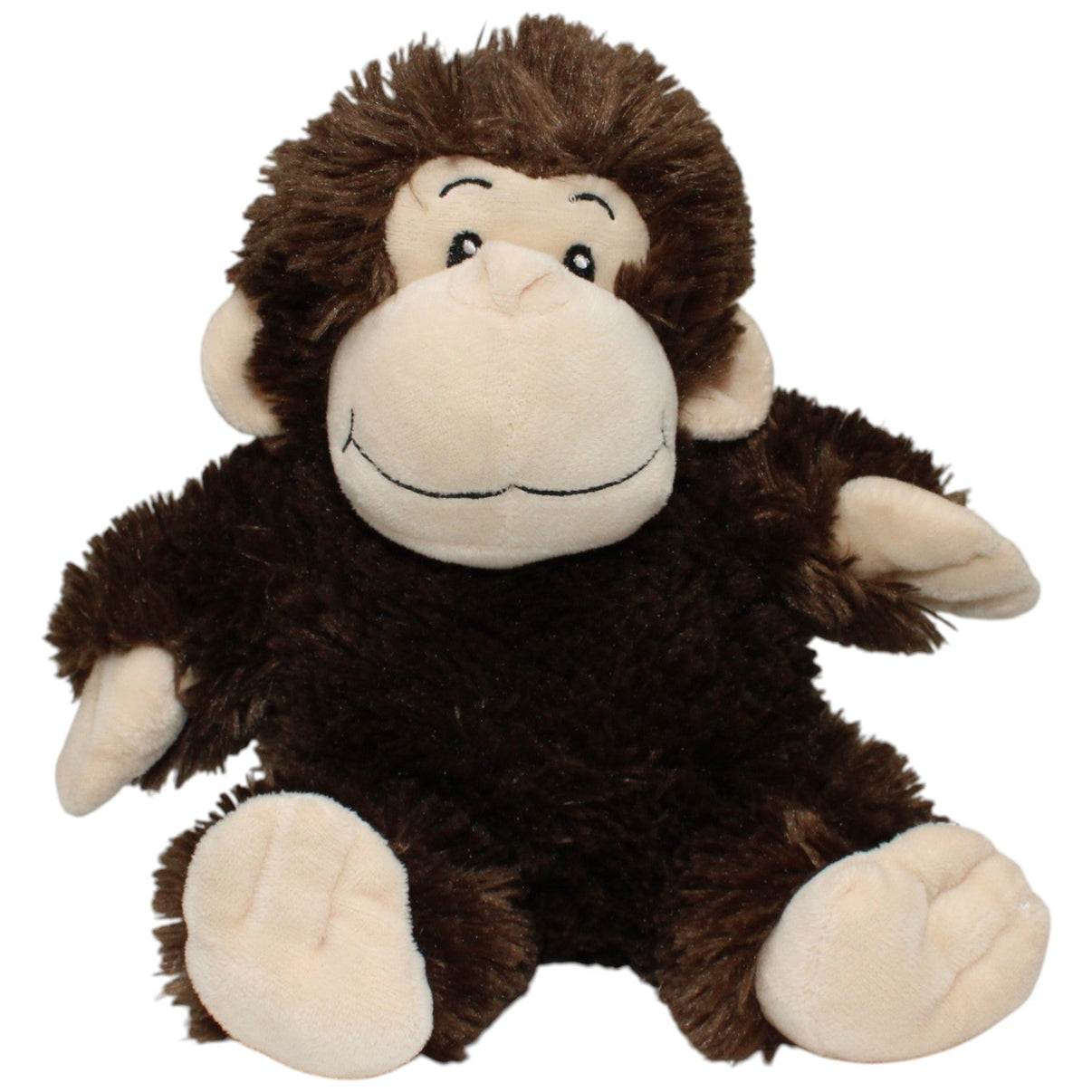 123000022038 Unbekannt Süßer Affe mit Stauraum Kuscheltier Kumpel Leo 30cm Affe Beige