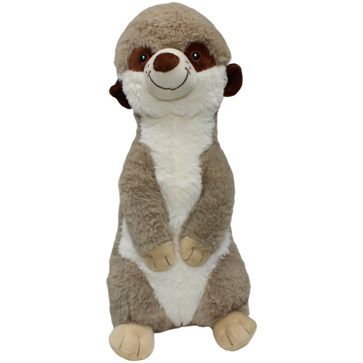 123000022231 Woolworth Woolis Erdmännchen, groß Kuscheltier Kumpel Leo 39cm Beige Braun