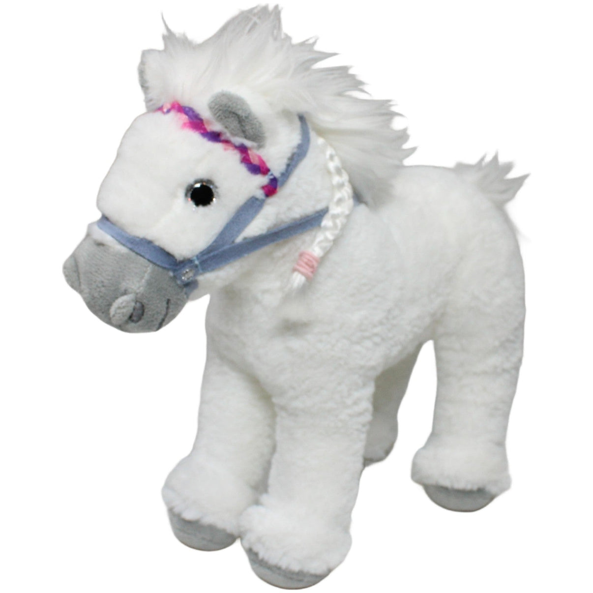 123000022276 Depesche Miss Melody, Weißes Pferd mit Zaumzeug Kuscheltier Kumpel Leo 30cm ebay - 20 - stofftiere Gebraucht