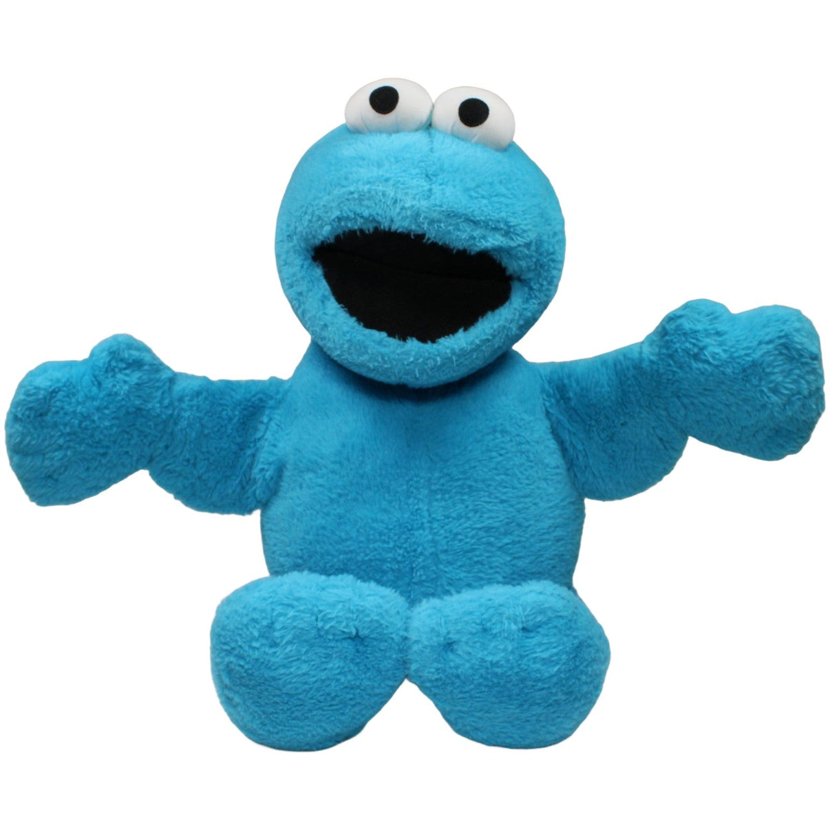 123000022318 Sambro XXL Krümelmonster aus der Sesamstraße, sitzend Plüschfigur Kumpel Leo 2020 60cm Blau