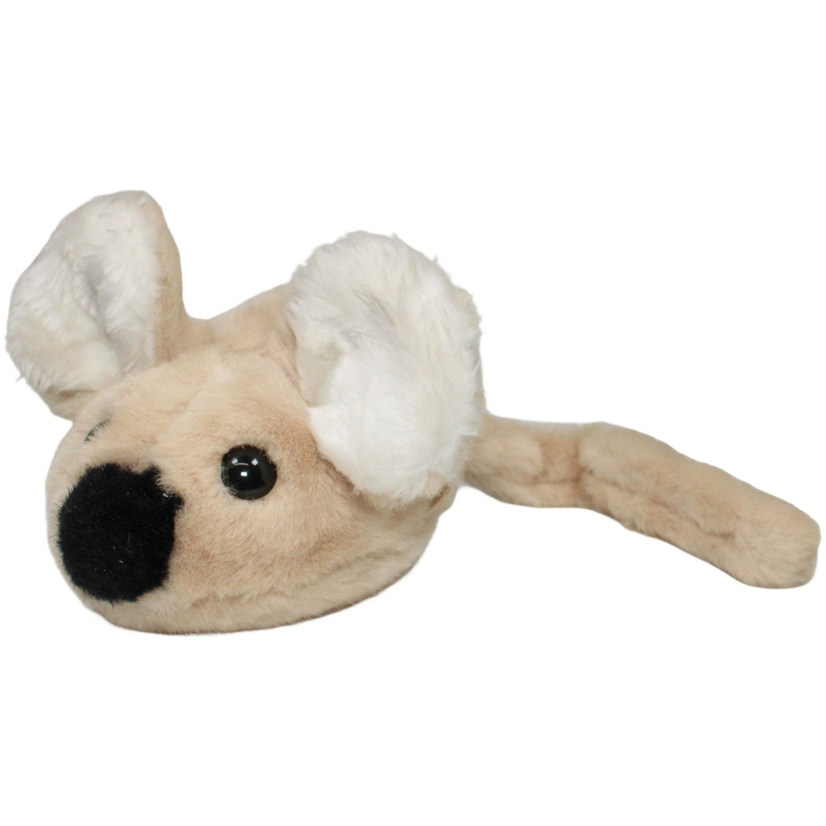 123000022356 EBO Plüschtiere Süße Maus, beige Kuscheltier Kumpel Leo 20cm _Vintage_ Beige