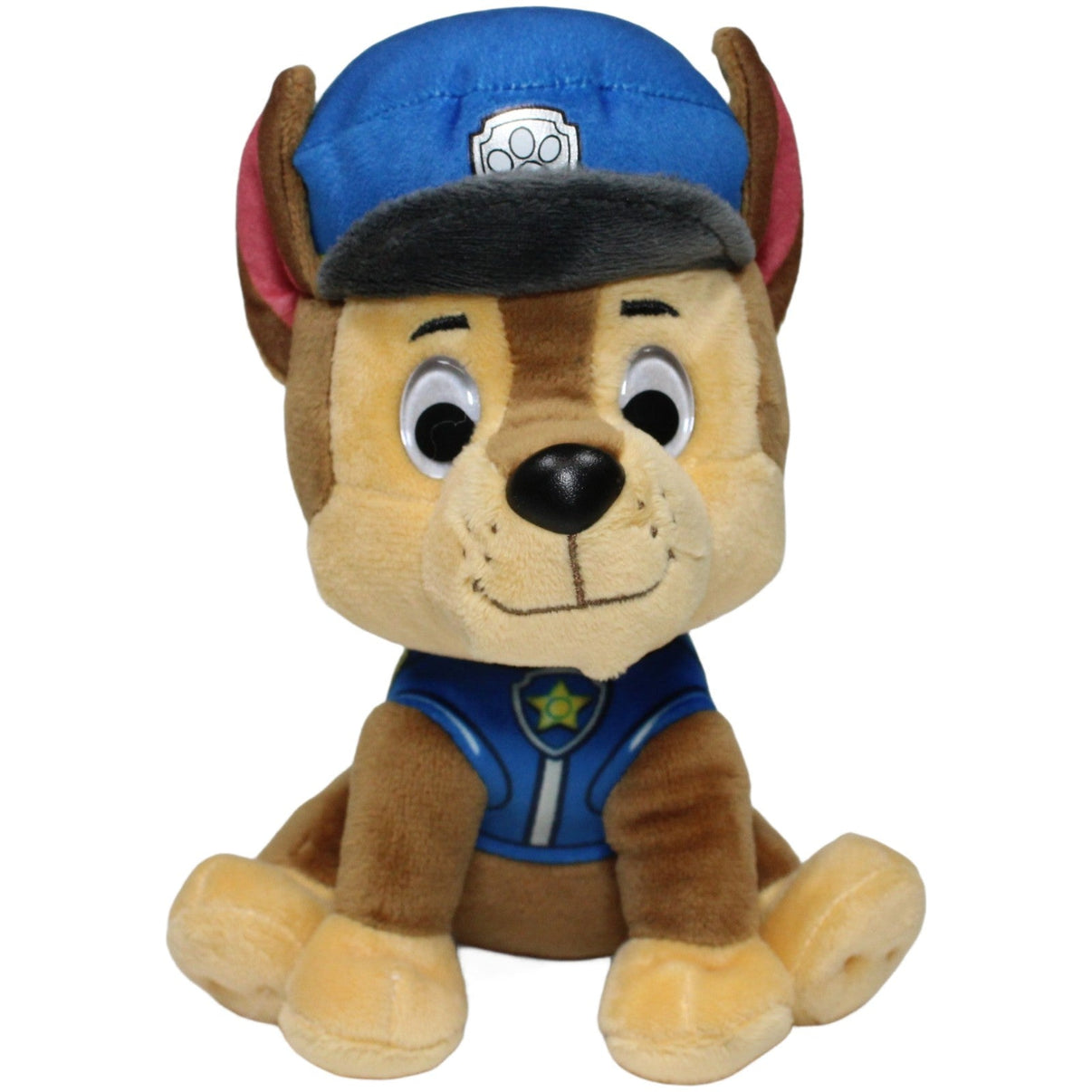 123000022479 Spin Master Kleiner Chase aus Paw Patrol, sitzend Kuscheltier Kumpel Leo 18cm Beige Blau