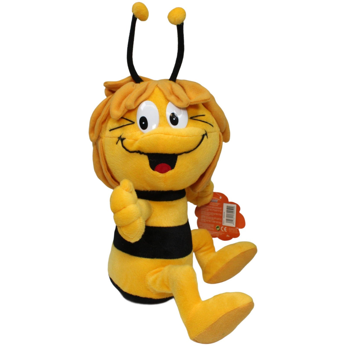 123000022543 Play by Play Biene Maja, sitzend Kuscheltier Kumpel Leo 2006 30cm _Vintage_