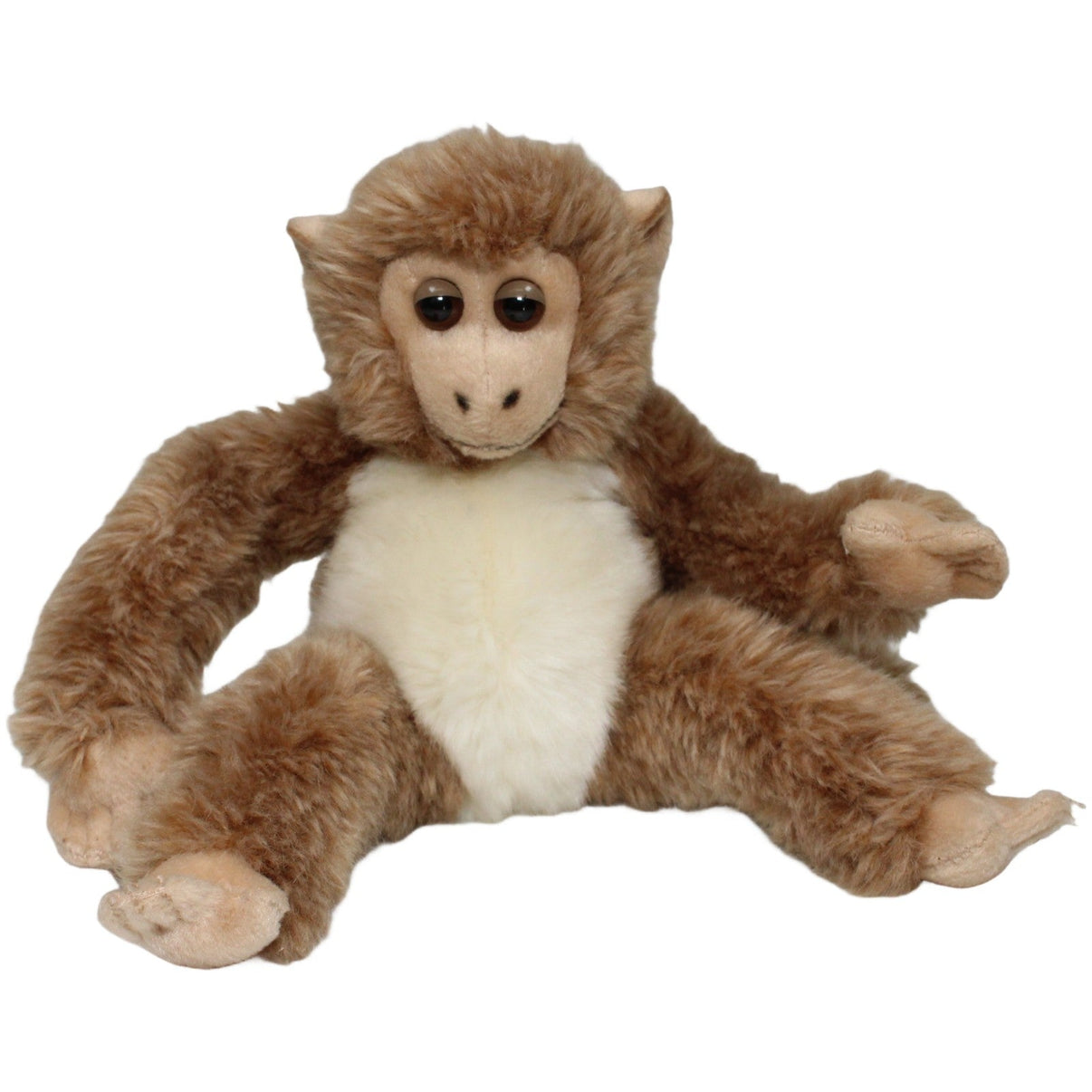 123000022549 Mimex Brands & Labels WWF, süßes Affenbaby Kuscheltier Kumpel Leo 25cm Affe Beige