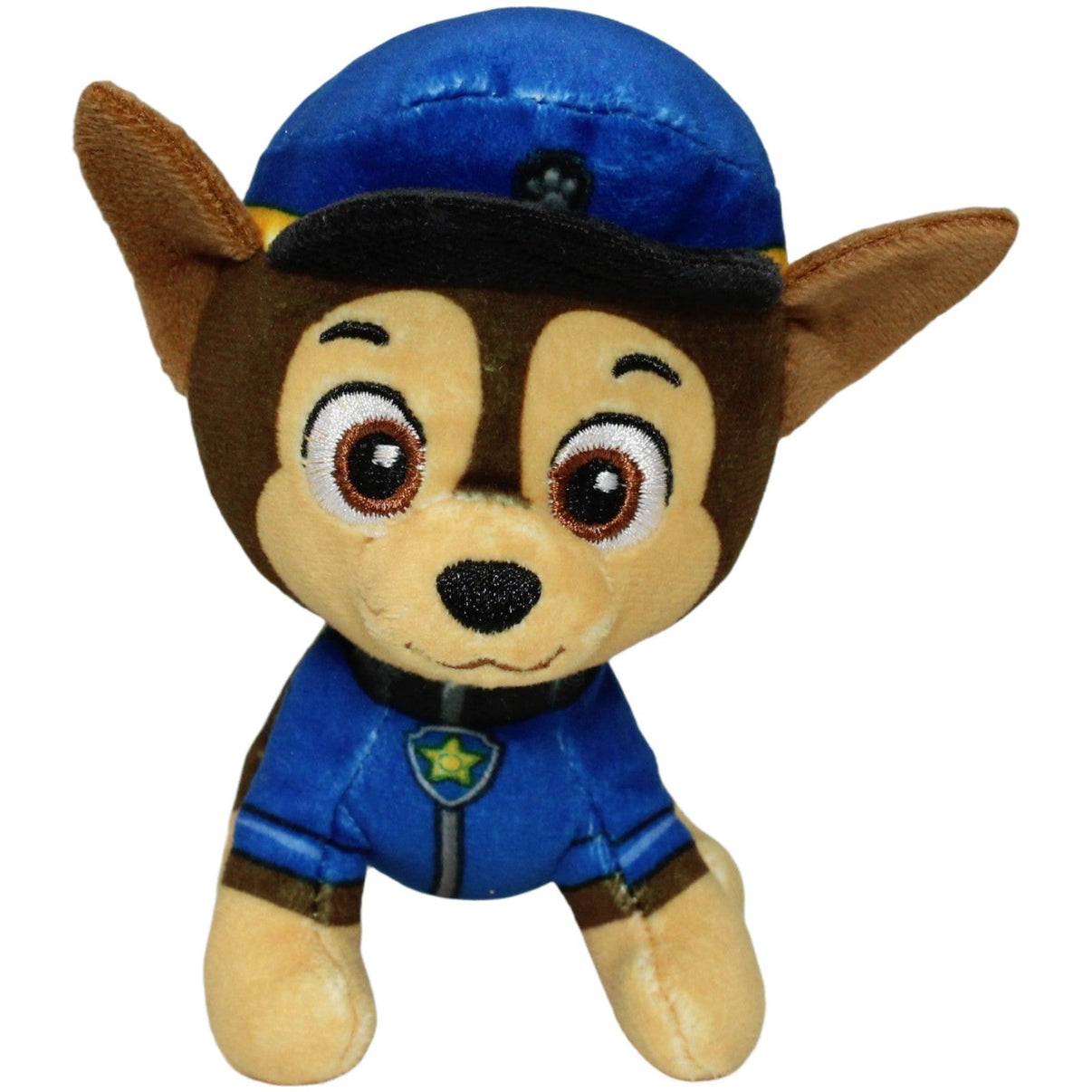 123000022688 Spin Master Mini Chase aus Paw Patrol Kuscheltier Kumpel Leo 10cm Blau Braun