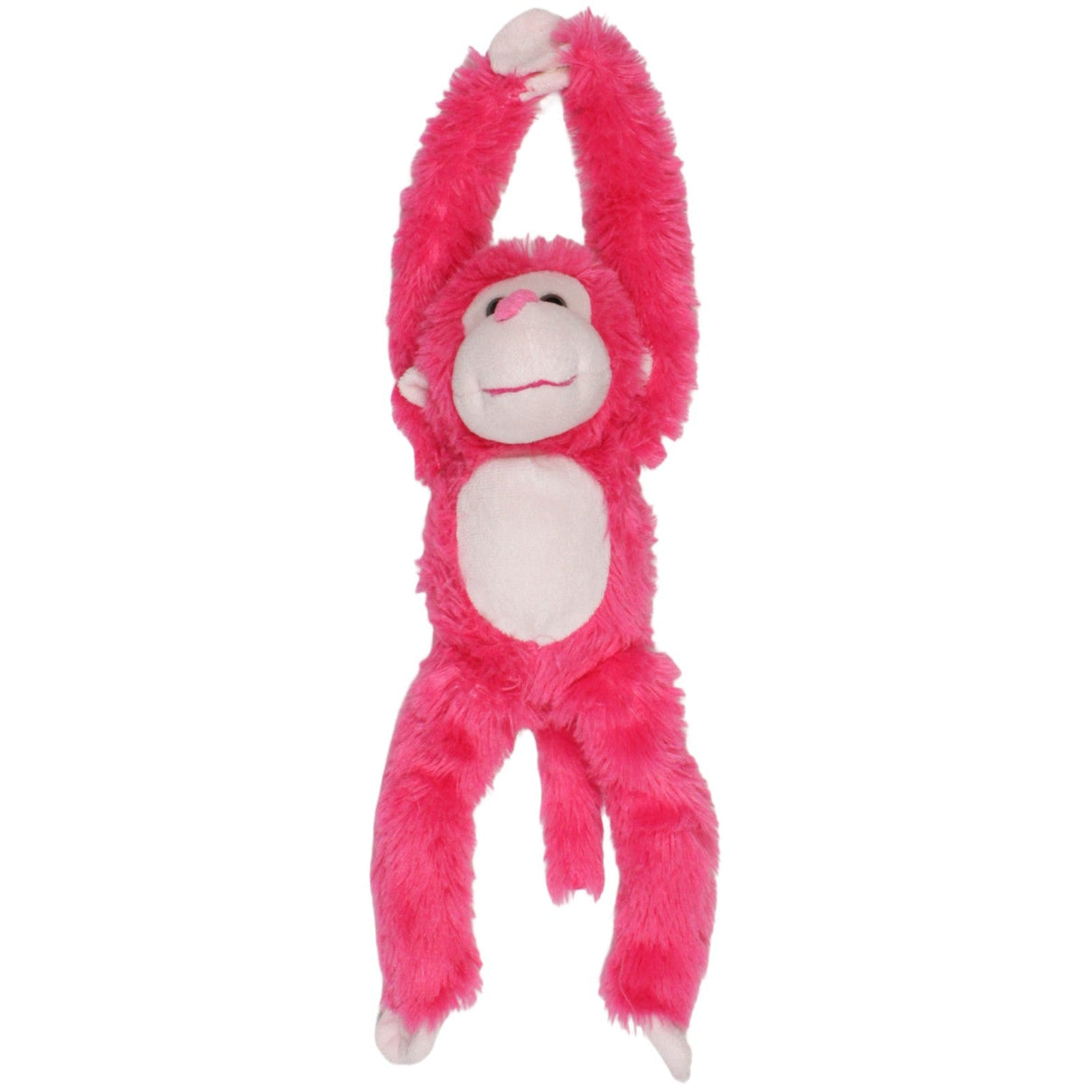 123000022921 TEDI Kuschel - Freunde, pinker Schlenker Affe mit Klett - Händen Kuscheltier Kumpel Leo 35cm Affe ebay - 20 - stofftiere