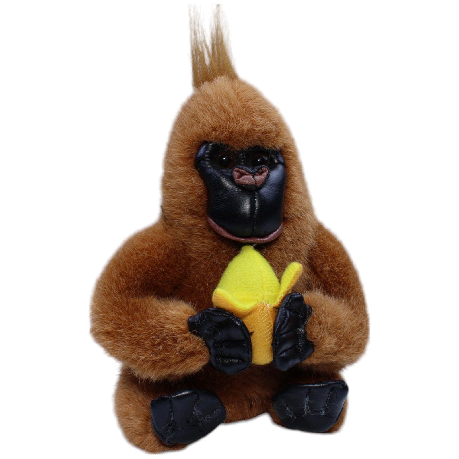 12310029 Paul Hamburg Brauner Gorilla mit Banane Kuscheltier Kumpel Leo Affe Gebraucht