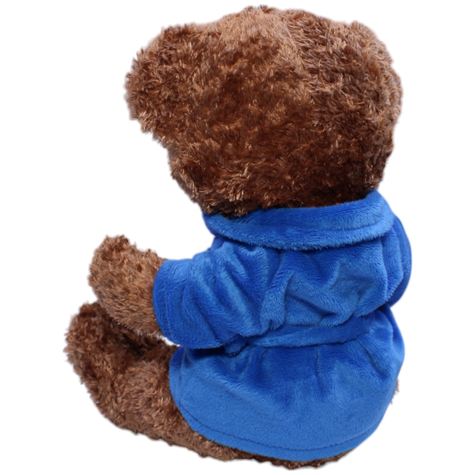 12310040 Sheraton Teddybär in blauem Bademantel Kuscheltier Kumpel Leo Bär Gebraucht