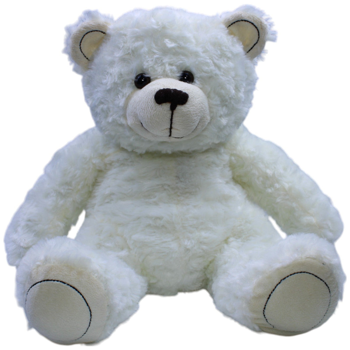 12310048 Stelly Schöner großer Teddybär, weiß Kuscheltier Kumpel Leo Bär Gebraucht Teddy