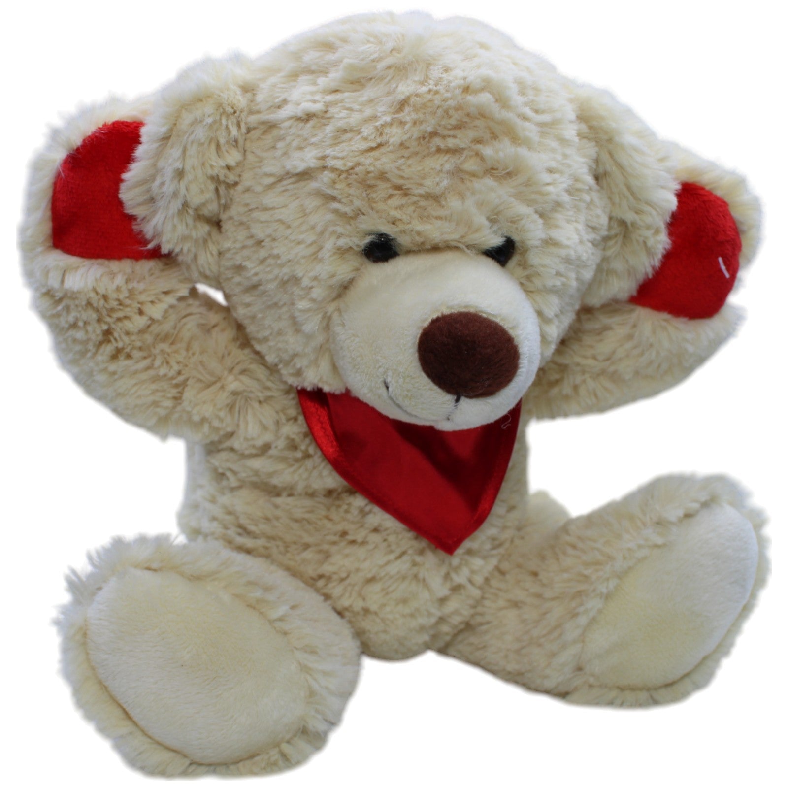 12310068 Kuschelwuschel Teddybär mit magnetischen Händen & Ohren Kuscheltier Kumpel Leo Bär Gebraucht Teddy