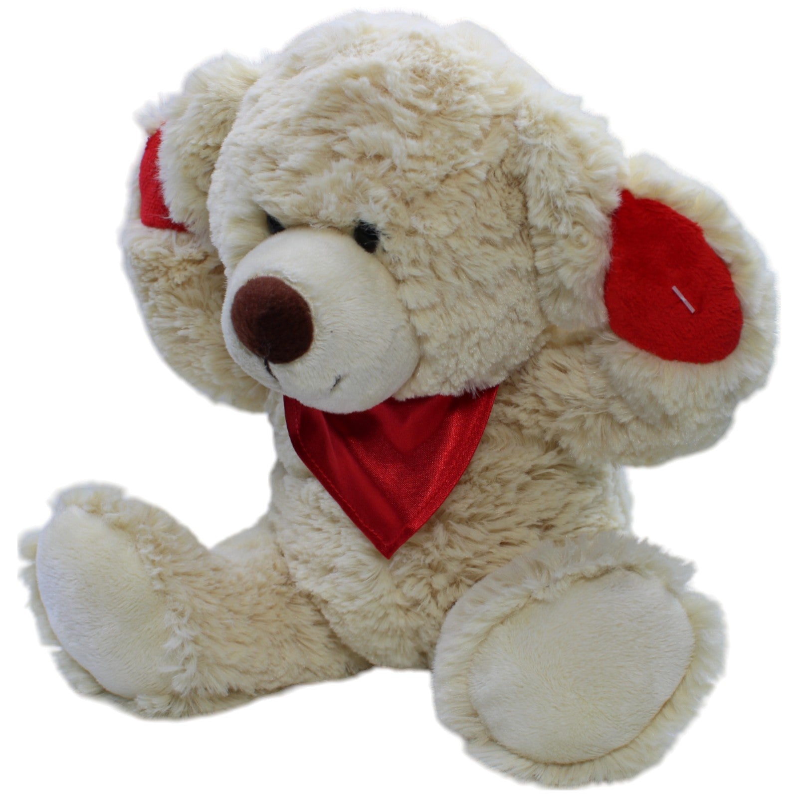 12310068 Kuschelwuschel Teddybär mit magnetischen Händen & Ohren Kuscheltier Kumpel Leo Bär Gebraucht Teddy