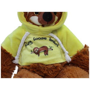 12310074 Morgenroth Faultier mit "Hang loose baby" Pullover Kuscheltier Kumpel Leo Gebraucht