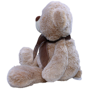 12310081 Nanu - Nana Teddybär mit brauner Schleife Kuscheltier Kumpel Leo Bär Gebraucht Teddy