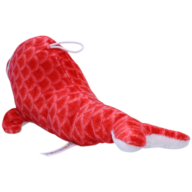 12310109 La Pelucheria Delfin, rot Kuscheltier Kumpel Leo Gebraucht