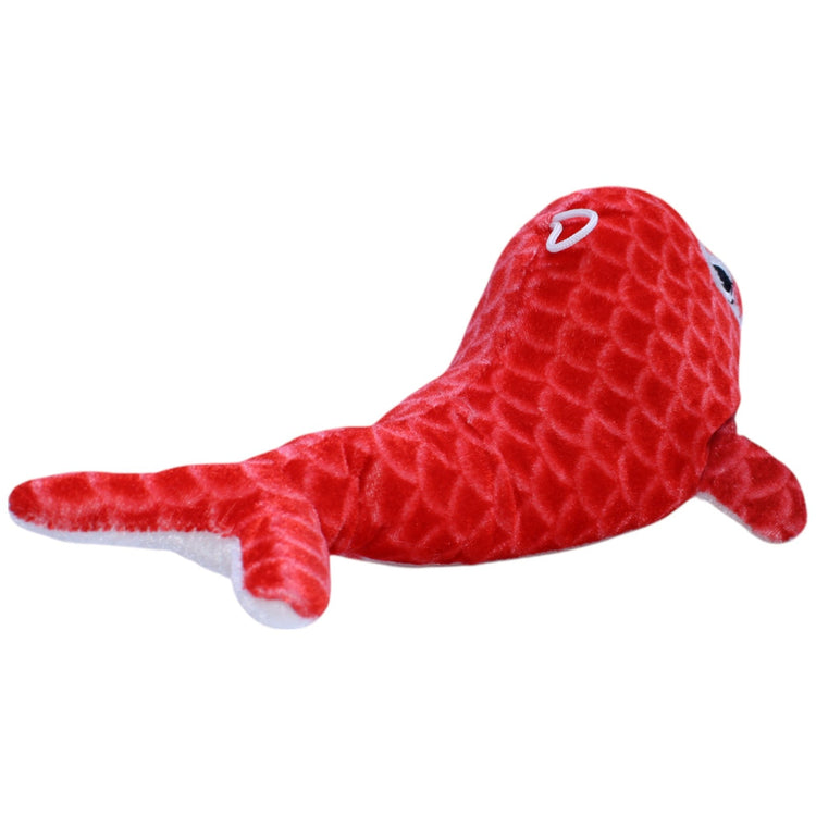 12310109 La Pelucheria Delfin, rot Kuscheltier Kumpel Leo Gebraucht