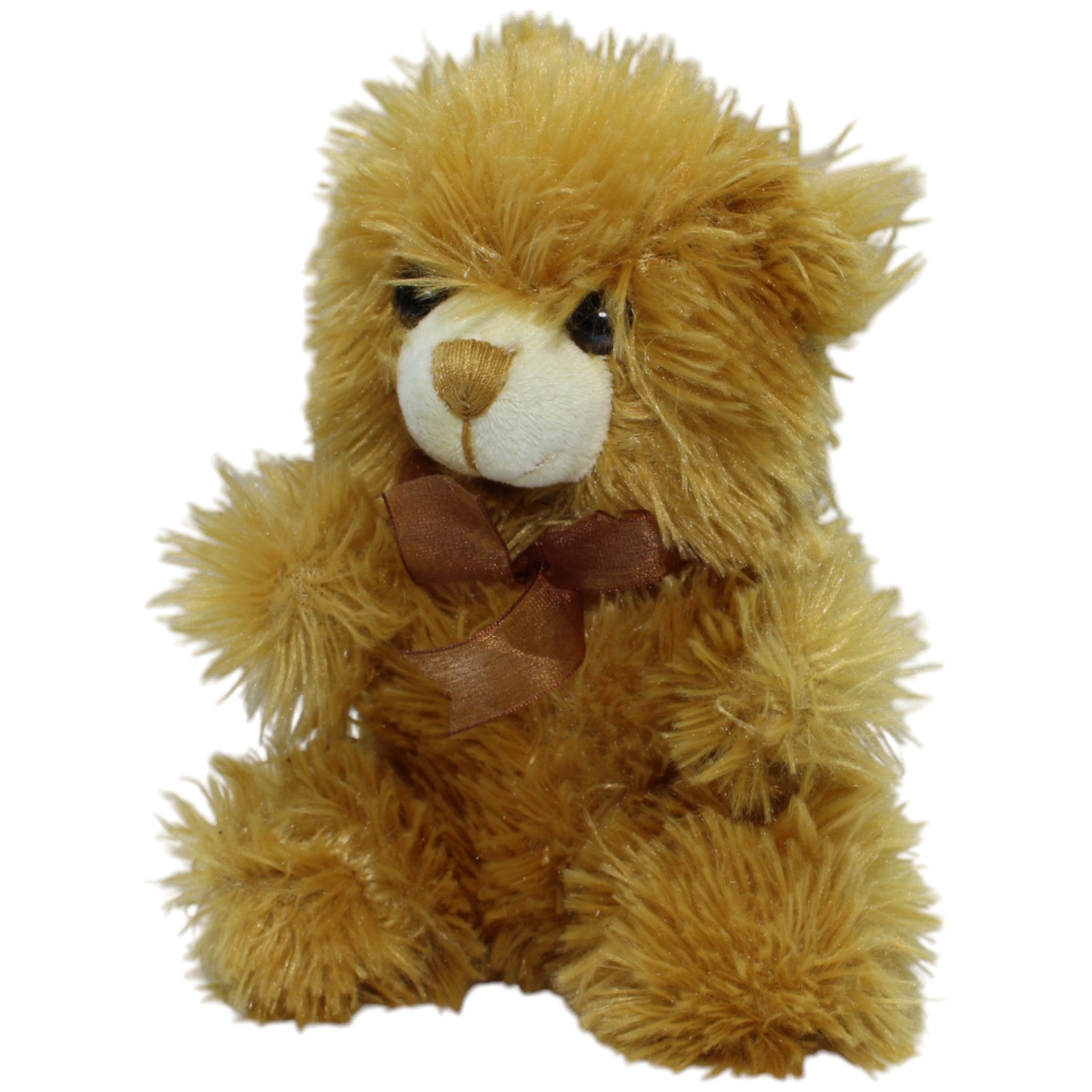 12310118 Paul Import Teddybär mit brauner Schleife Kuscheltier Kumpel Leo Bär Gebraucht Teddy