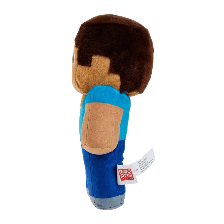 12310138 Mattel Steve aus Minecraft Plüschfigur Kumpel Leo neu