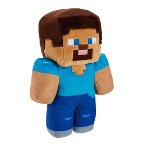 12310138 Mattel Steve aus Minecraft Plüschfigur Kumpel Leo neu