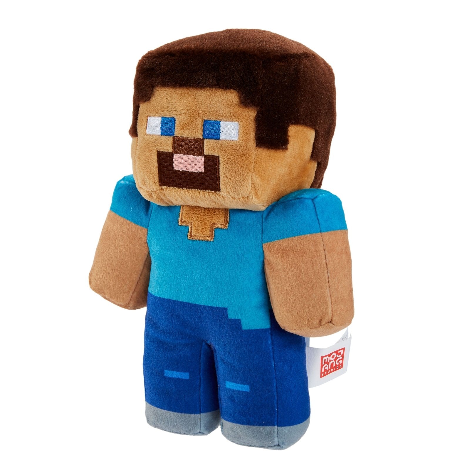 12310138 Mattel Steve aus Minecraft Plüschfigur Kumpel Leo neu