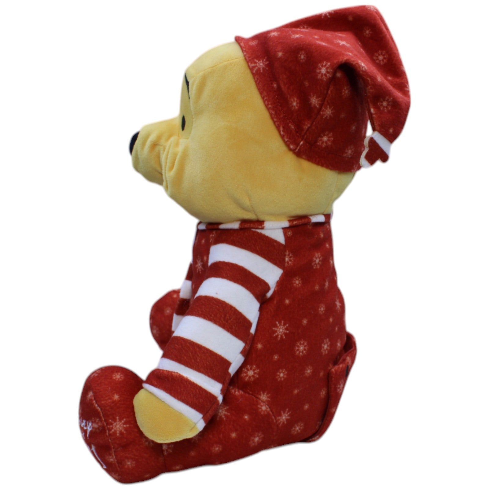 12310141 Disney Disney Store 2021, Weihnachtlicher Winnie Puuh Kuscheltier Kumpel Leo Gebraucht Winnie Pooh