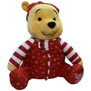 12310141 Disney Disney Store 2021, Weihnachtlicher Winnie Puuh Kuscheltier Kumpel Leo Gebraucht Winnie Pooh