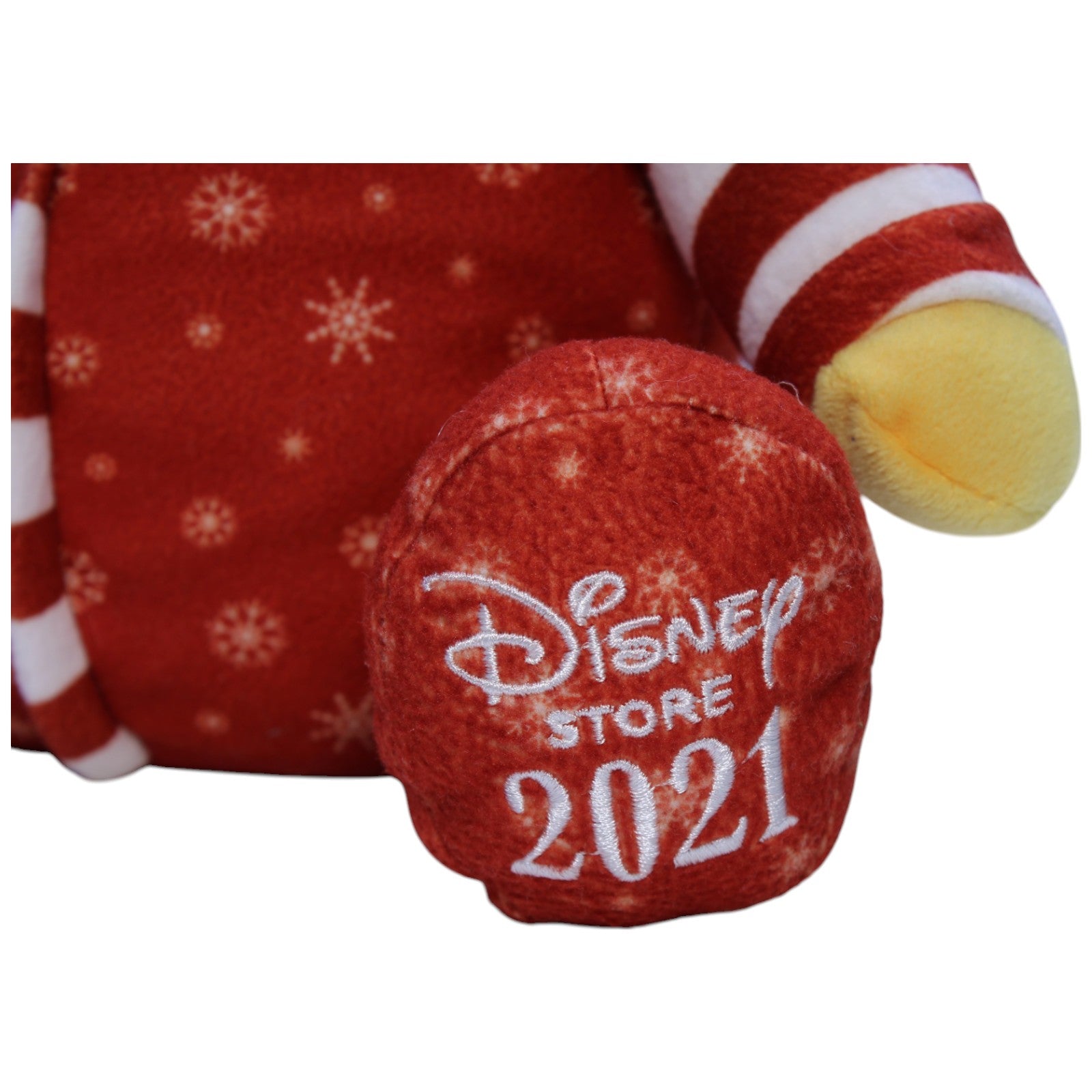 12310141 Disney Disney Store 2021, Weihnachtlicher Winnie Puuh Kuscheltier Kumpel Leo Gebraucht Winnie Pooh