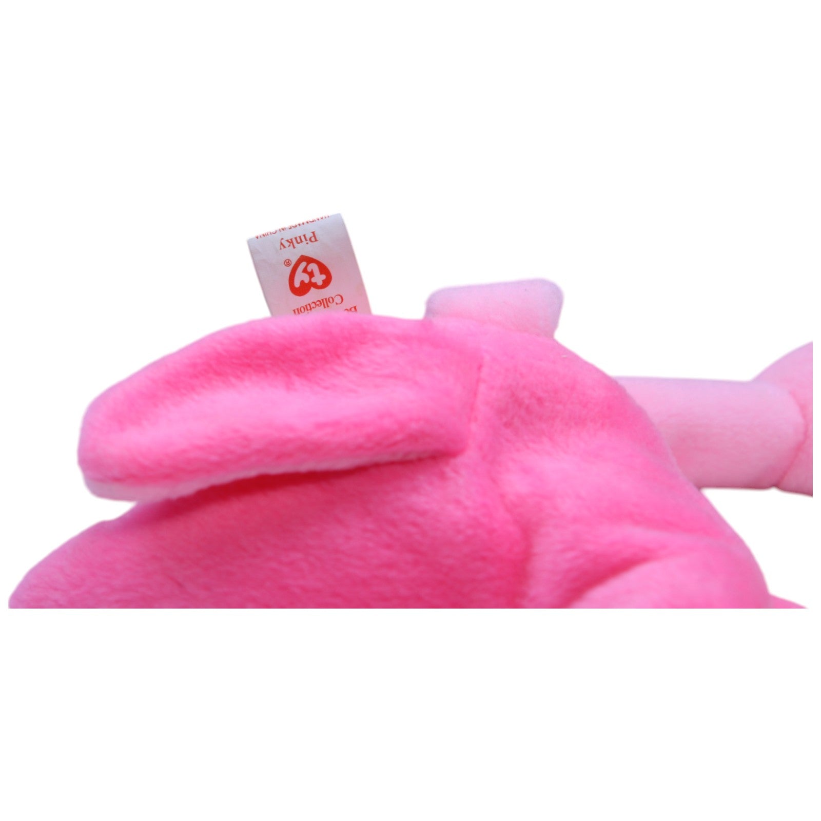 12310153 TY Beanie Babies, Flamingo Pinky Kuscheltier Kumpel Leo Gebraucht Vintage Vogel