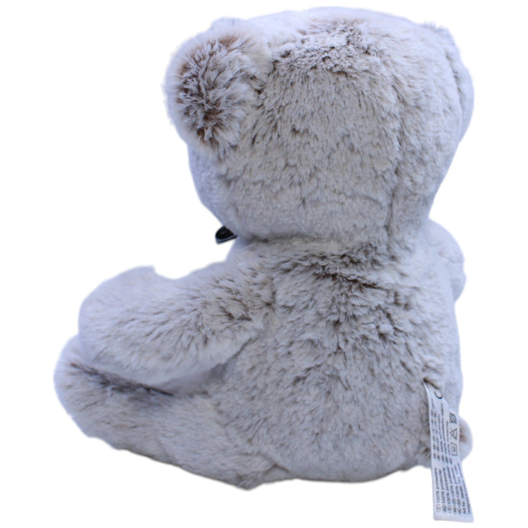 12310168 Sunkid Superweicher grauer Teddybär mit karierter Schleife Kuscheltier Kumpel Leo Bär Gebraucht Teddy