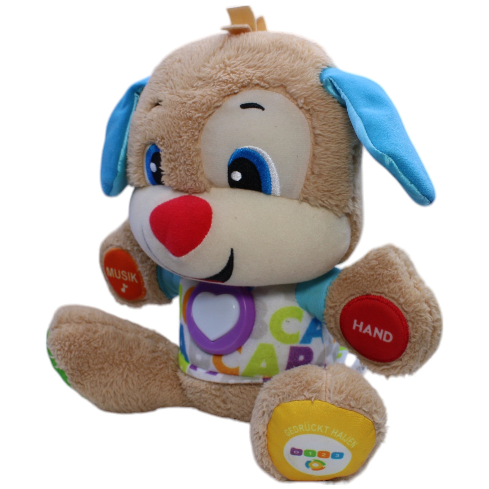 12310179 Fisher - Price Lernspaß Hündchen Interaktives Spielzeug Kumpel Leo Gebraucht Hund