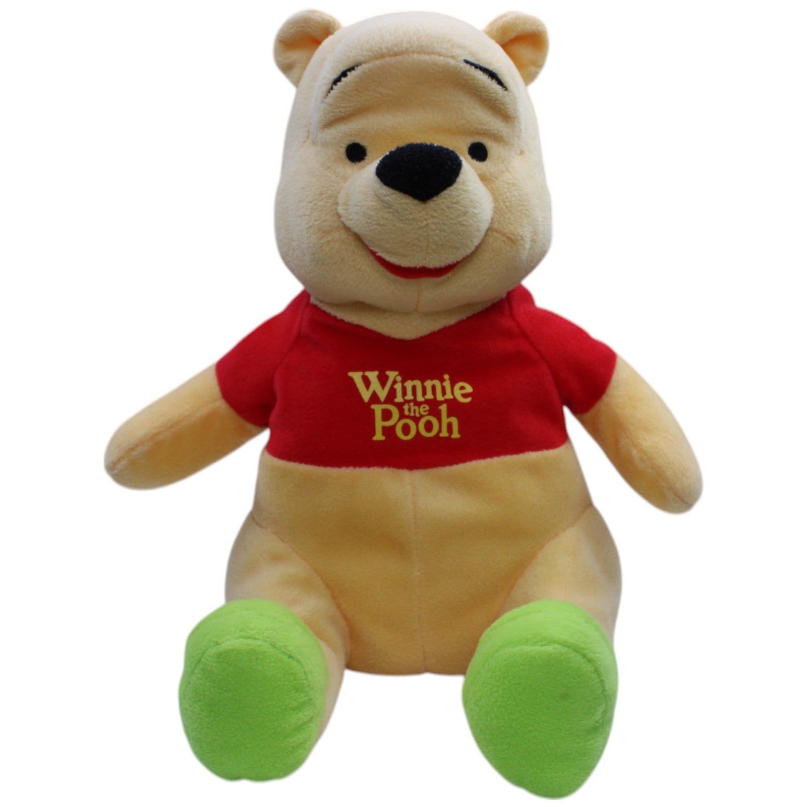 12310205 PTS SRL Disney Winnie Puuh, sitzend Kuscheltier Kumpel Leo Gebraucht