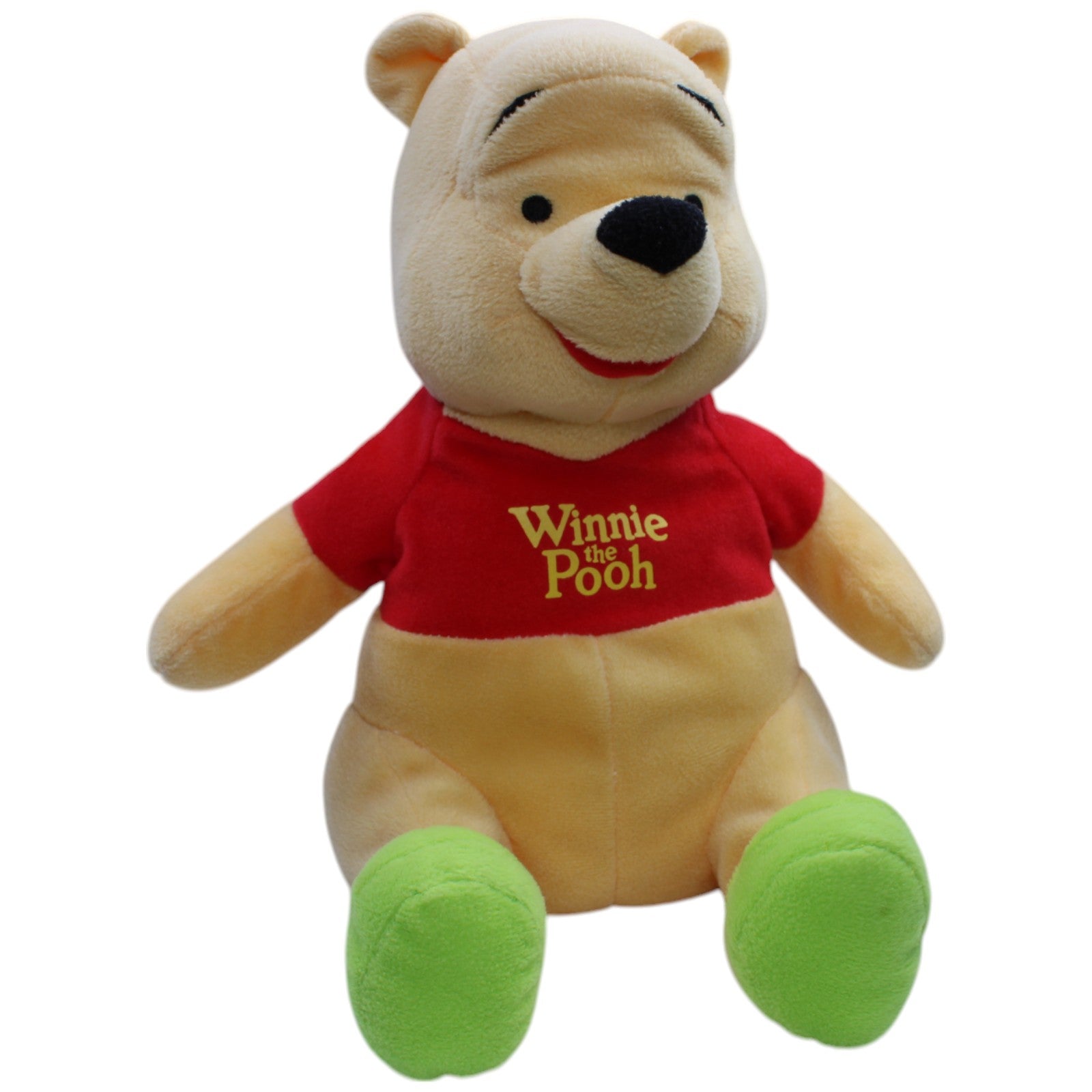 12310205 PTS SRL Disney Winnie Puuh, sitzend Kuscheltier Kumpel Leo Gebraucht