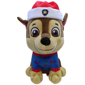 12310227 Nickelodeon Weihnachts - Chase aus Paw Patrol, sitzend Kuscheltier Kumpel Leo Gebraucht Hund